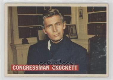 1956 Topps Davy Crockett Series 1 - [Base] #43 - Congressman Crockett