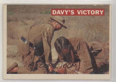 1956 Topps Davy Crockett Series 1 - [Base] #48.1 - Davy's Victory (Grey Stock Back) [Poor to Fair]