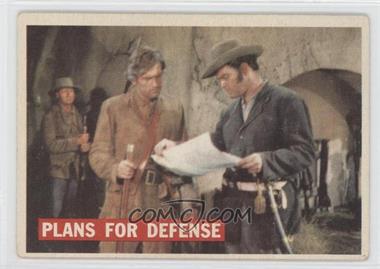 1956 Topps Davy Crockett Series 1 - [Base] #65 - Plans For Defense [Good to VG‑EX]