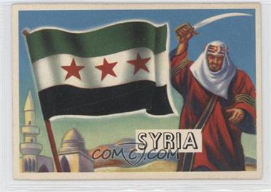 1956 Topps Flags of the World - [Base] #4 - Syria