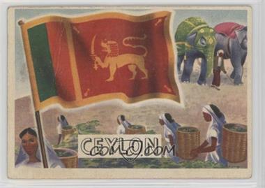 1956 Topps Flags of the World - [Base] #5 - Ceylon [Good to VG‑EX]