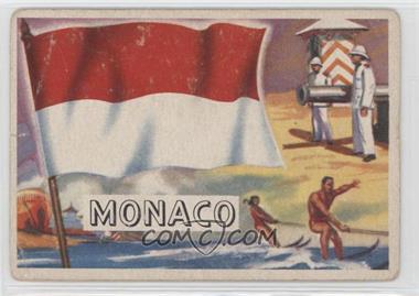 1956 Topps Flags of the World - [Base] #79 - Monaco [COMC RCR Poor]