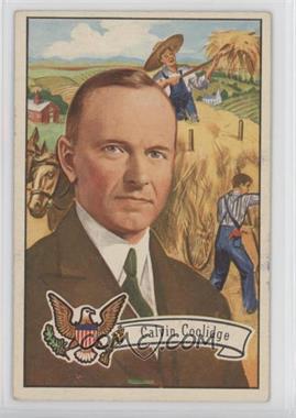 1956 Topps U.S. Presidents - [Base] #32 - Calvin Coolidge