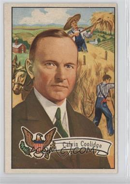 1956 Topps U.S. Presidents - [Base] #32 - Calvin Coolidge