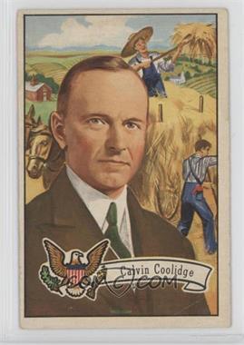 1956 Topps U.S. Presidents - [Base] #32 - Calvin Coolidge