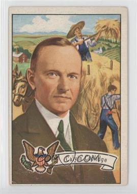 1956 Topps U.S. Presidents - [Base] #32 - Calvin Coolidge [Good to VG‑EX]