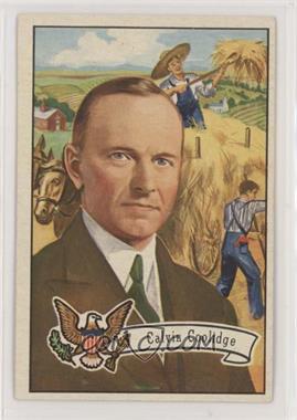 1956 Topps U.S. Presidents - [Base] #32 - Calvin Coolidge