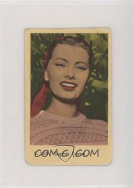 1957 Dutch Gum S. Set - [Base] #S. 108 - Sophia Loren [Poor to Fair]