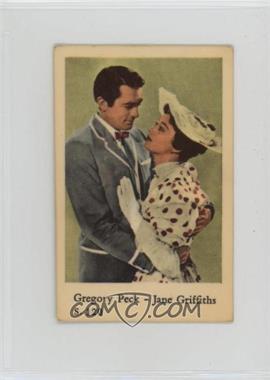 1957 Dutch Gum S. Set - [Base] #S. 120 - Gregory Peck - Jane Griffiths [Good to VG‑EX]