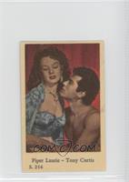 Piper Laurie - Tony Curtis [Good to VG‑EX]