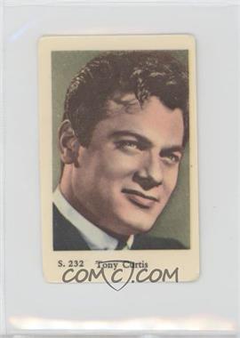 1957 Dutch Gum S. Set - [Base] #S. 232 - Tony Curtis