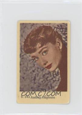 1957 Dutch Gum S. Set - [Base] #S. 242 - Audrey Hepburn [Good to VG‑EX]
