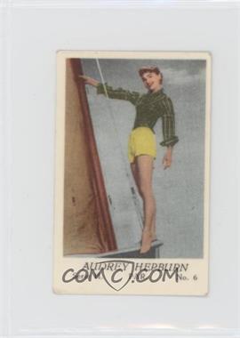1957 Dutch Gum Serie H. - [Base] #6 - Audrey Hepburn