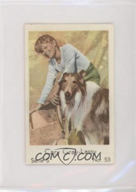 1957 Dutch Gum Serie S - [Base] #53 - Cary Gray as Lassie
