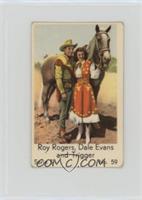 Roy Rogers, Dale Evans and Trigger [Good to VG‑EX]