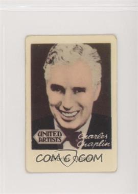 1957 Dutch Gum Unnumbered Studio Series 2 Autografbilder - [Base] #_CHCH - Charles Chaplin