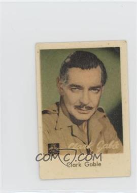 1957 Dutch Gum Unnumbered Studio Series 2 Autografbilder - [Base] #_CLGA - Clark Gable