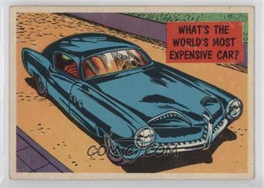 1957 Topps Isolation Booth - [Base] #29 - What's The World's Most Expensive Car?