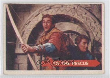 1957 Topps Robin Hood - [Base] #36 - To The Rescue [Good to VG‑EX]