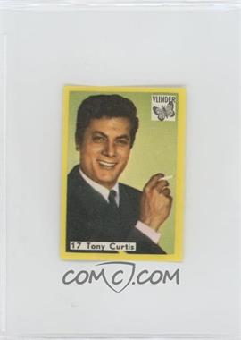 1958-76 Vlinder Matches Film, TV and Music Stars - [Base] #17.1 - Tony Curtis