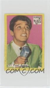 1958-76 Vlinder Matches Film, TV and Music Stars - [Base] #51.1 - Paul Anka [COMC RCR Poor]