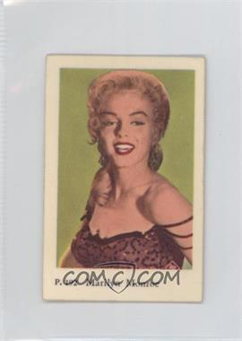 1958 Dutch Gum P. Set - [Base] #P. 192 - Marilyn Monroe [Good to VG‑EX]
