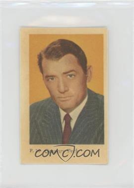 1958 Dutch Gum P. Set - [Base] #P. 24 - Gregory Peck