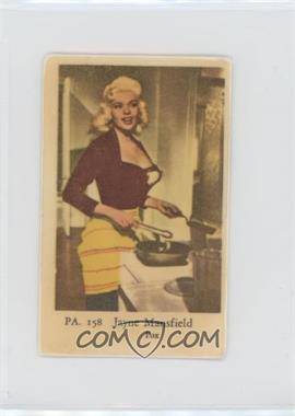 1958 Dutch Gum PA. Set - [Base] #PA. 158 - Jayne Mansfield [Good to VG‑EX]