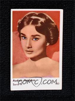 1958 Dutch Gum Serie A - [Base] #180 - Audrey Hepburn [Poor to Fair]