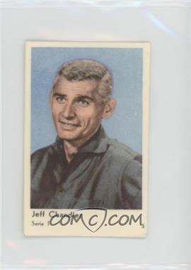 1958 Dutch Gum Serie T - [Base] #5 - Jeff Chandler