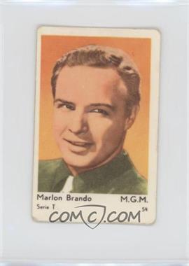1958 Dutch Gum Serie T - [Base] #54 - Marlon Brando [Good to VG‑EX]
