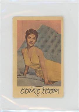 1958 Dutch Gum X Nr. Set - [Base] #X Nr. 62 - Gina Lollobrigida