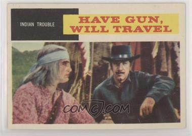 1958 Topps TV Westerns - [Base] #32 - Have Gun, Will Travel - Indian Trouble