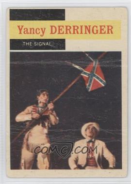 1958 Topps TV Westerns - [Base] #38 - Yancy Derringer - The Signal [Poor to Fair]