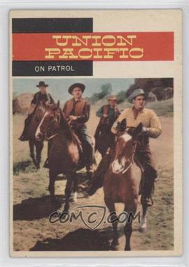 1958 Topps TV Westerns - [Base] #43 - Union Pacific - On Patrol