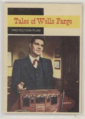 1958 Topps TV Westerns - [Base] #61 - Tales of Wells Fargo - Protection Plan