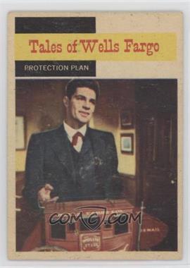 1958 Topps TV Westerns - [Base] #61 - Tales of Wells Fargo - Protection Plan