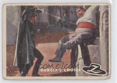 1958 Topps Walt Disney's Zorro - [Base] #15 - Garcia's Choice [Poor to Fair]