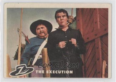 1958 Topps Walt Disney's Zorro - [Base] #28 - The Execution [Good to VG‑EX]
