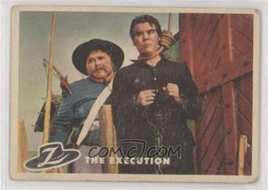 1958 Topps Walt Disney's Zorro - [Base] #28 - The Execution [Good to VG‑EX]