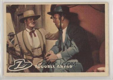 1958 Topps Walt Disney's Zorro - [Base] #62 - Trouble Ahead