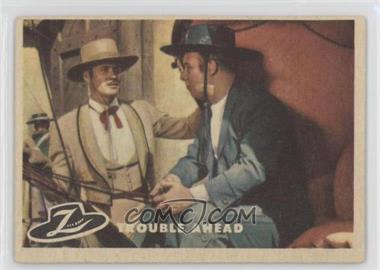 1958 Topps Walt Disney's Zorro - [Base] #62 - Trouble Ahead