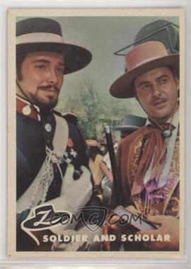 1958 Topps Walt Disney's Zorro - [Base] #7 - Soldier and Scholar