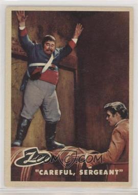 1958 Topps Walt Disney's Zorro - [Base] #81 - "Careful, Sergeant"