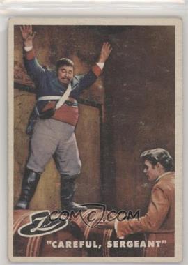 1958 Topps Walt Disney's Zorro - [Base] #81 - "Careful, Sergeant"