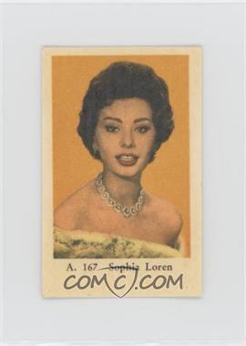 1959 Dutch Gum A. Set (Serif) - [Base] #A. 167 - Sophia Loren