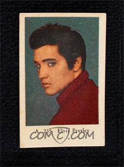 1959 Dutch Gum A. Set (Serif) - [Base] #A. 235 - Elvis Presley [Poor to Fair]