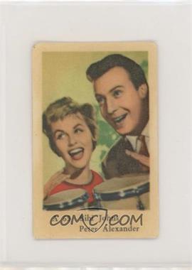 1959 Dutch Gum A Set - [Base] #A 65 - Bibi Johns, Peter Alexander [Poor to Fair]