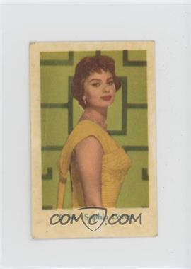 1959 Dutch Gum B Set Blue Text - [Base] #B 86 - Sophia Loren [Poor to Fair]