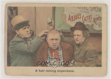 1959 Fleer The 3 Stooges - [Base] #42 - A Hair Raising Experience [Poor to Fair]